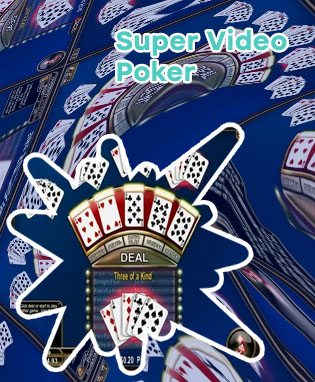 Flush fever video poker game