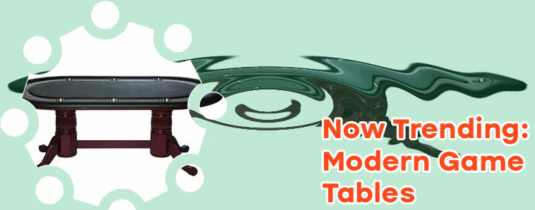 Game room poker table