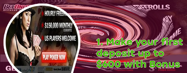 Poker real money bonus no deposit