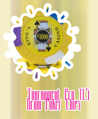 Pro clay poker chips