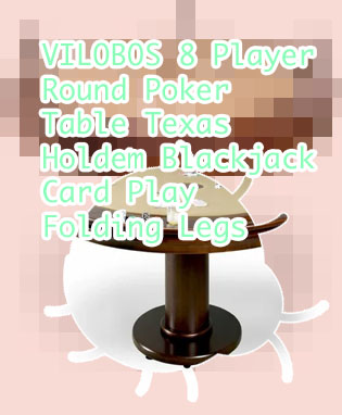 Round poker table
