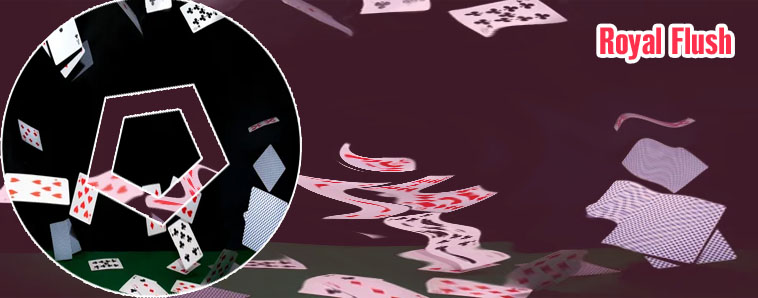 Royal card room poker chips