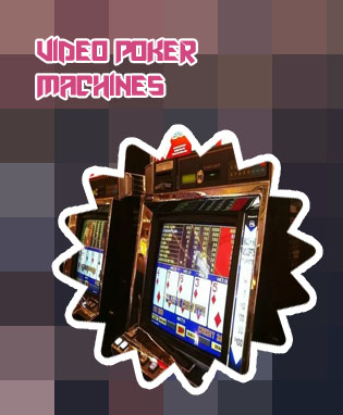Video poker machines