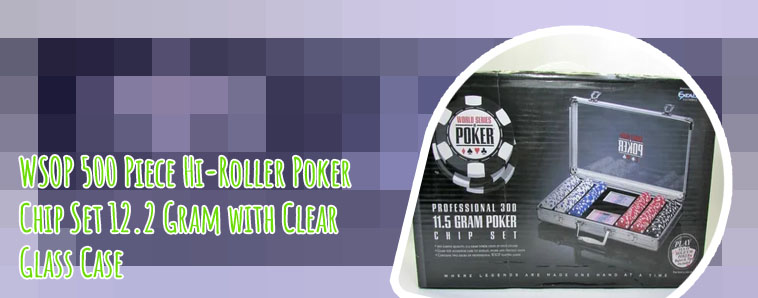 Wsop poker chip set